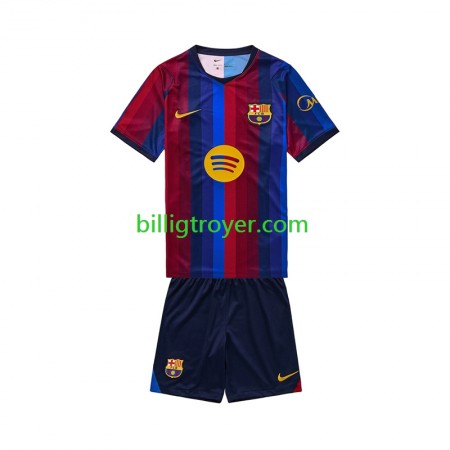 Billige Fotballdrakter FC Barcelona Barn Hjemmedraktsett 2026/27 Kortermet